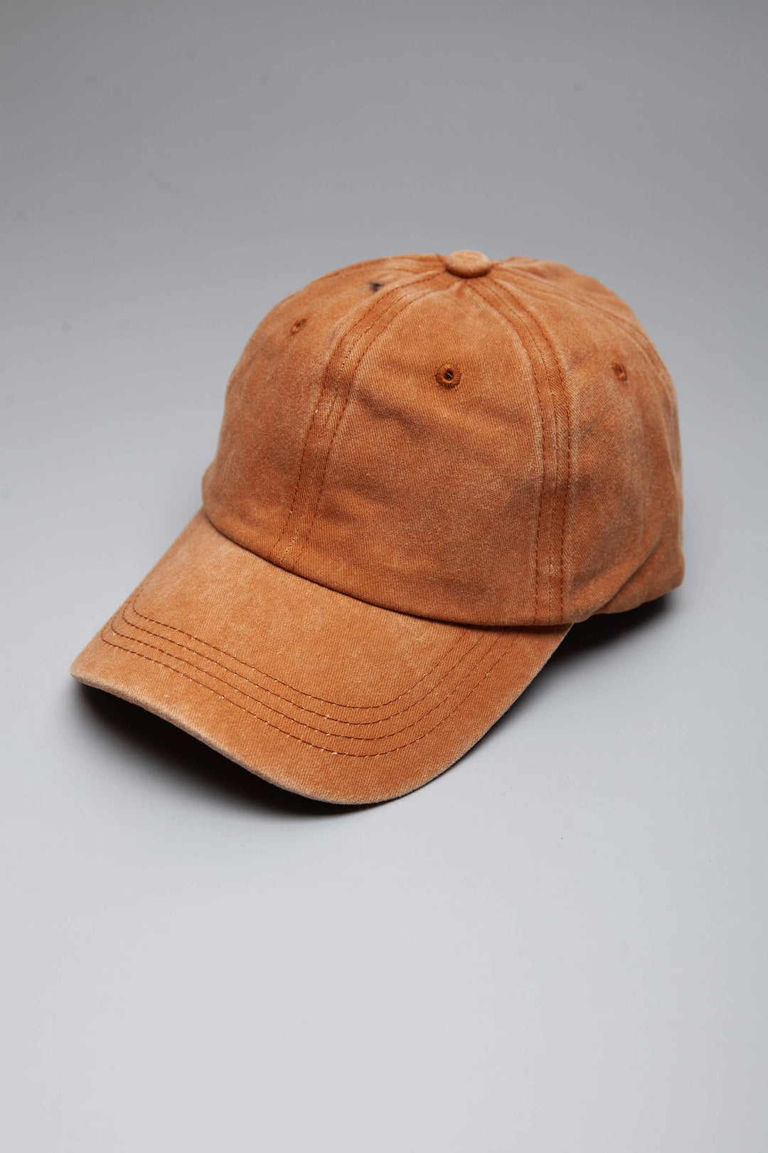 VINTAGE WASHED BASEBALL CAP 40HW702: Washed Military