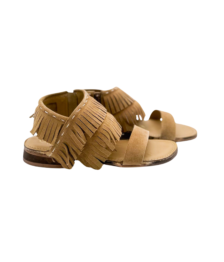 Fringe Star Fringe Sandal: Black / AZ Case Pack: 6 (1)-6.5 (1)-7 (1)-7.5 (2)-8 (2)- 8.5 (2)-9 (1)-9.5(1)-10 (1)