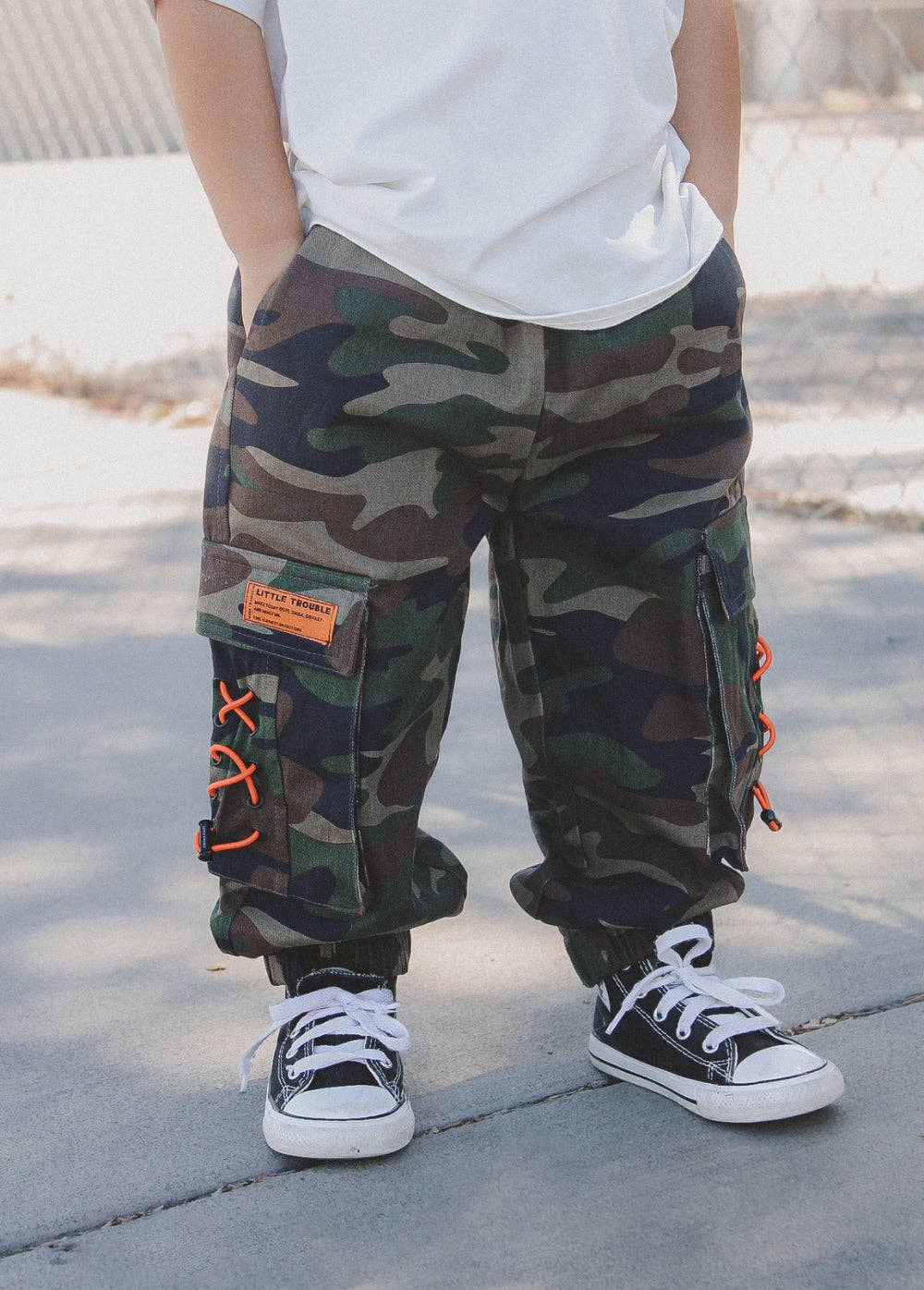Baggy Camo Cargos Kids