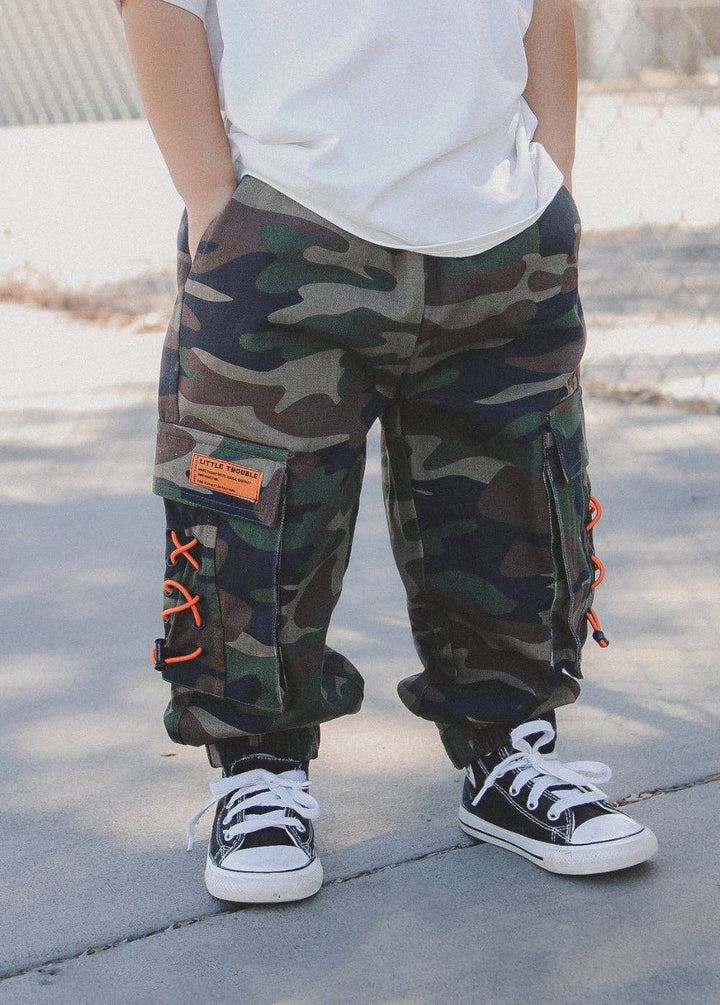Baggy Camo Cargos Kids