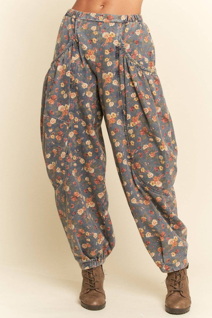 DENIM BLUE FLOWER: Denim Blue