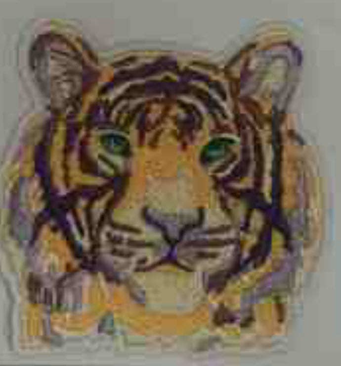 Tiger Patch, Mascot Patch, Small Patches, Embroidery Patch, Iron on Patch, Trucker Hat Patch, Preppy Patch, Bag Patch, Game Day
