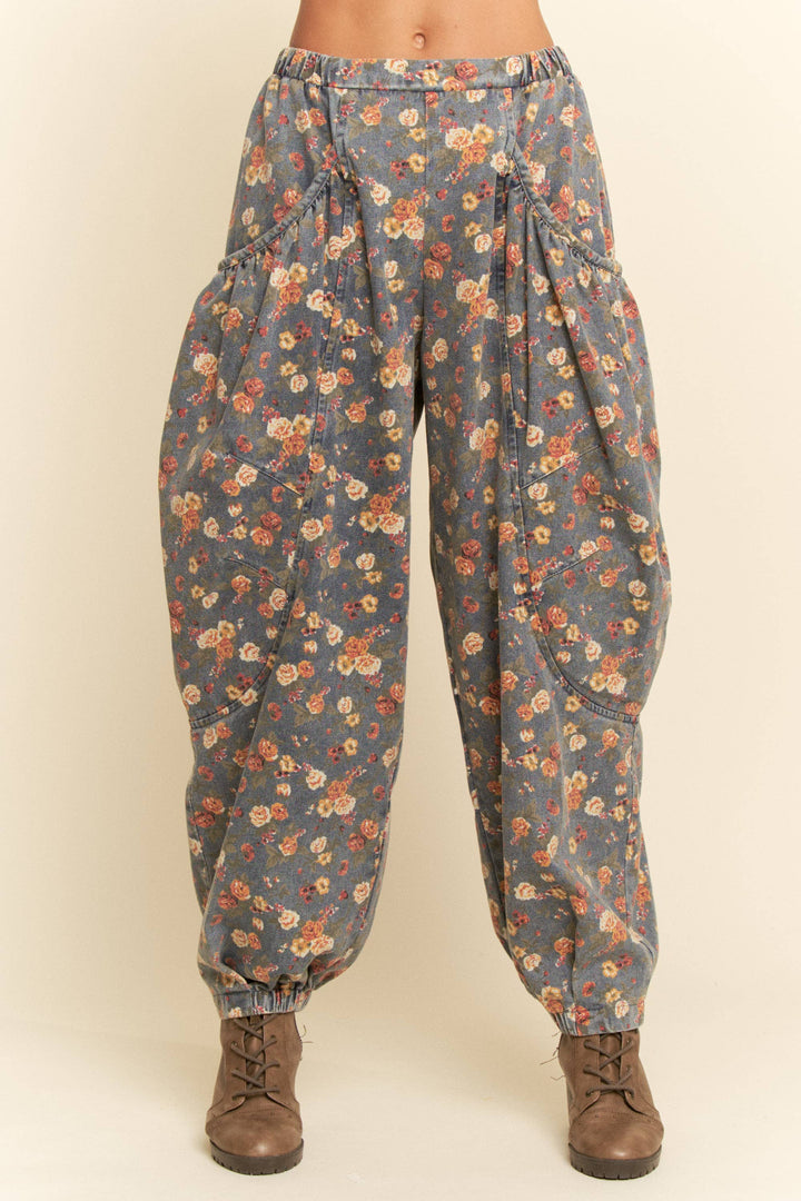 DENIM BLUE FLOWER: Denim Blue