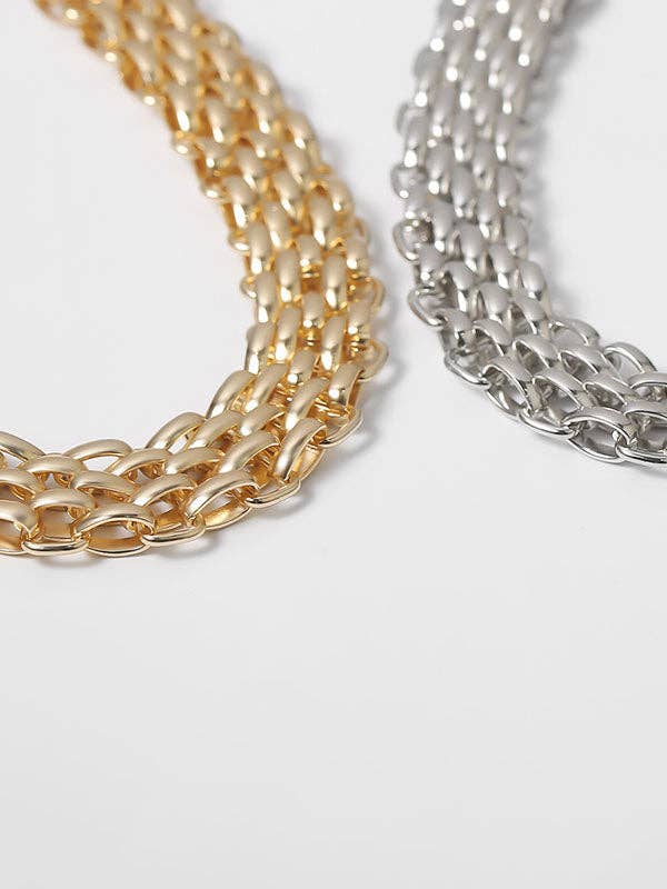 Necklaces Accessories: GOLD / One_size