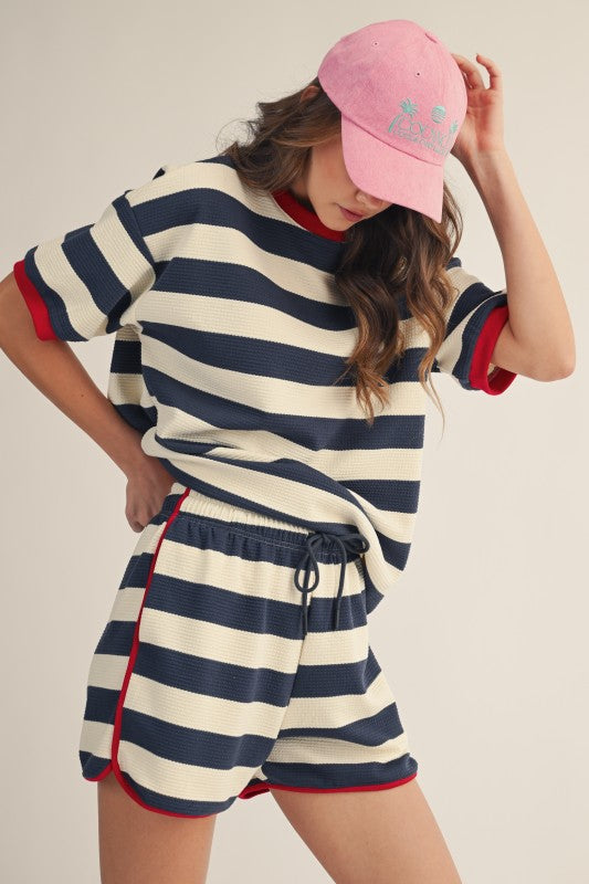Riviera Breeze Waffle Knit Comfort Set