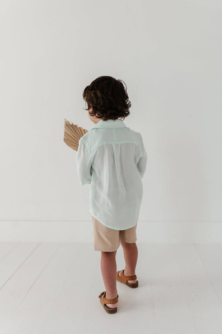 Babysprouts Boy's Dressy Shorts: Khaki