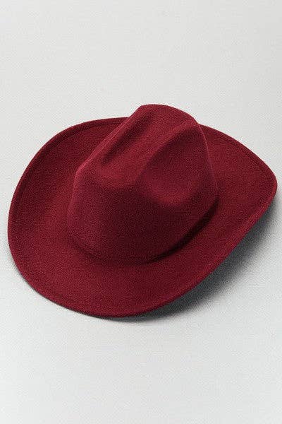 COW BOY HAT | 40HW214: WHITE
