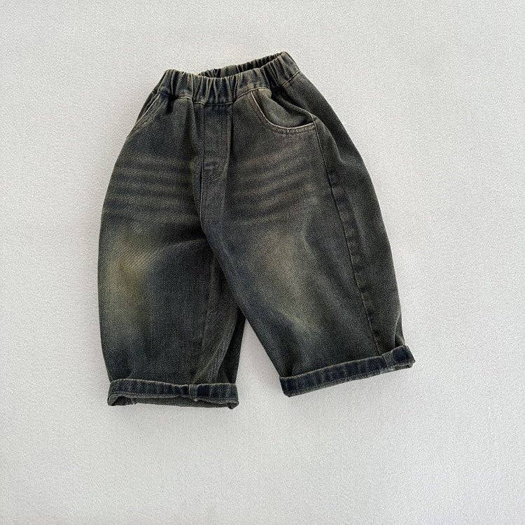 Arrival Modern Casual Unisex Vintage Blue Denim Kids