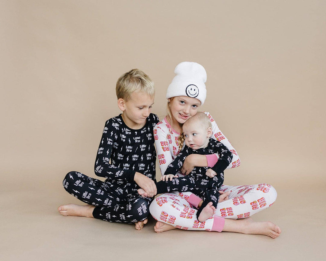 Bamboo Baby Boys' Zip Romper | Little Bro