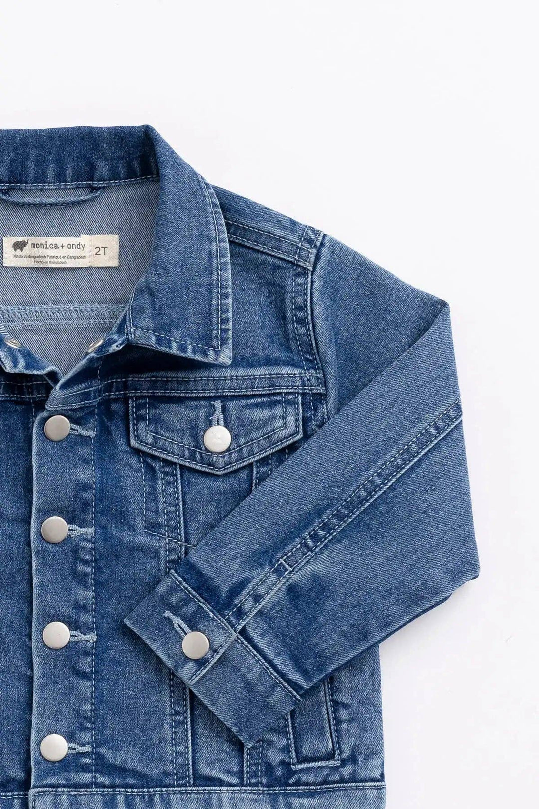 Kids Back to School Denim Jacket: Unisex / Denim