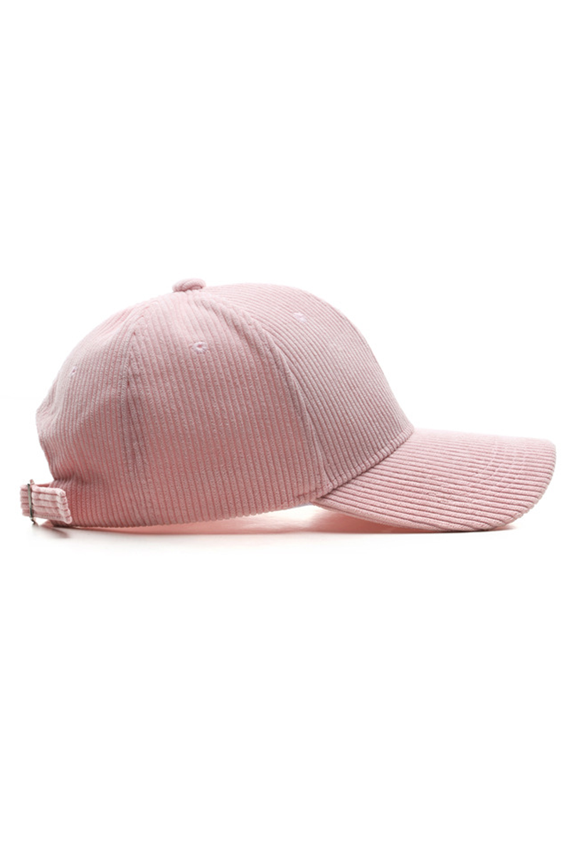 Corduroy Baseball Cap Unisex Winter Warm Outdoor_CWAH0517: YELLOW / (OS) 2