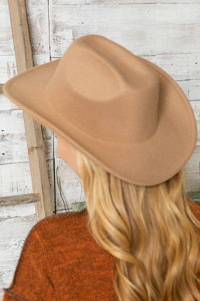 COW BOY HAT | 40HW214: WHITE