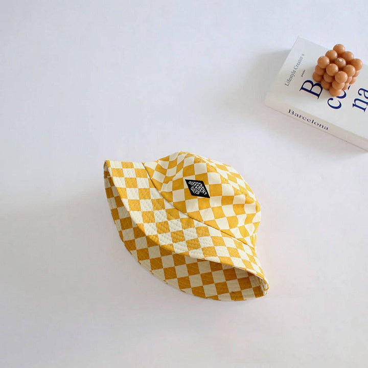 KID'S CHECKERBOARD BUCKET HAT