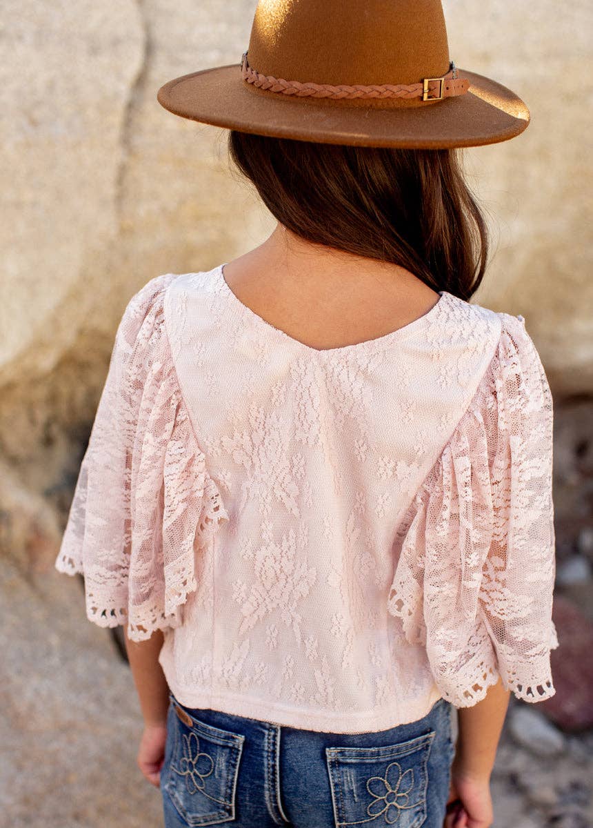 Kid's Eri Top in Lilac
