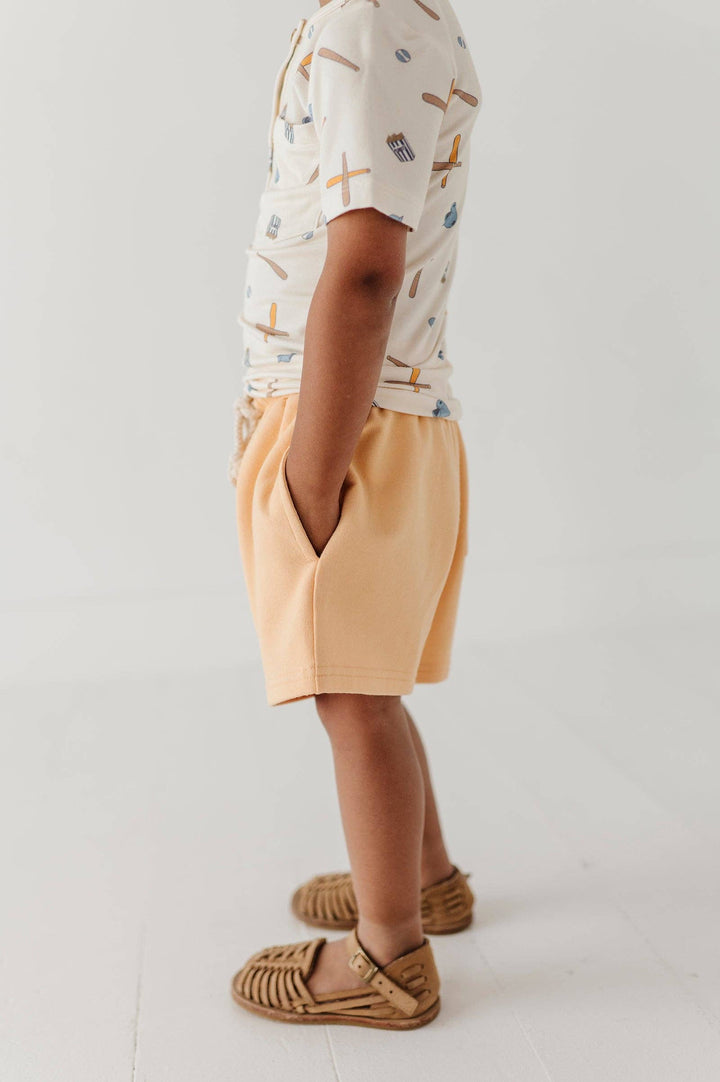Babysprouts Boy's Everyday Shorts: Storm Cloud