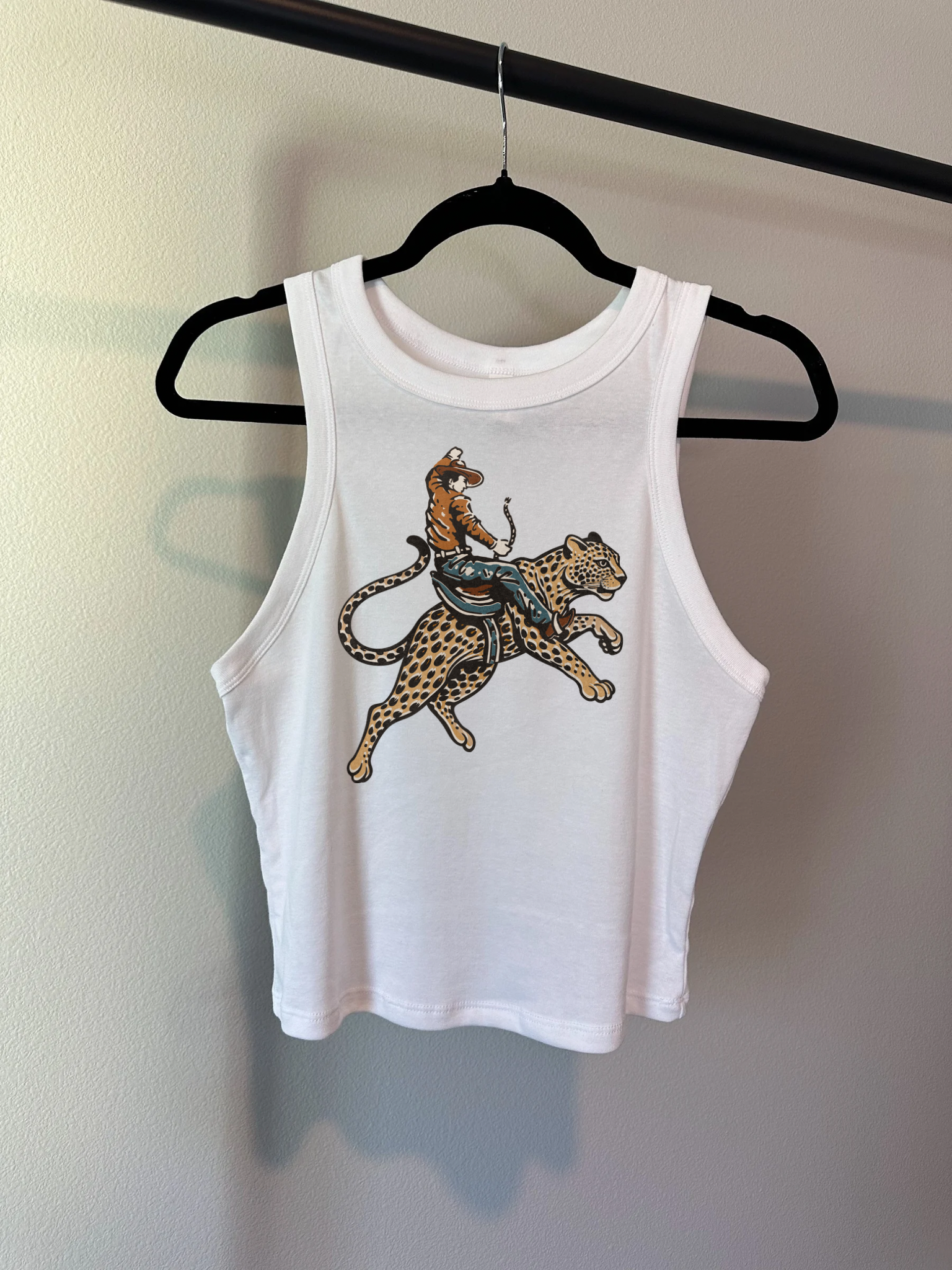 Cowboy Jaguar Cropped Tank – Wild As You