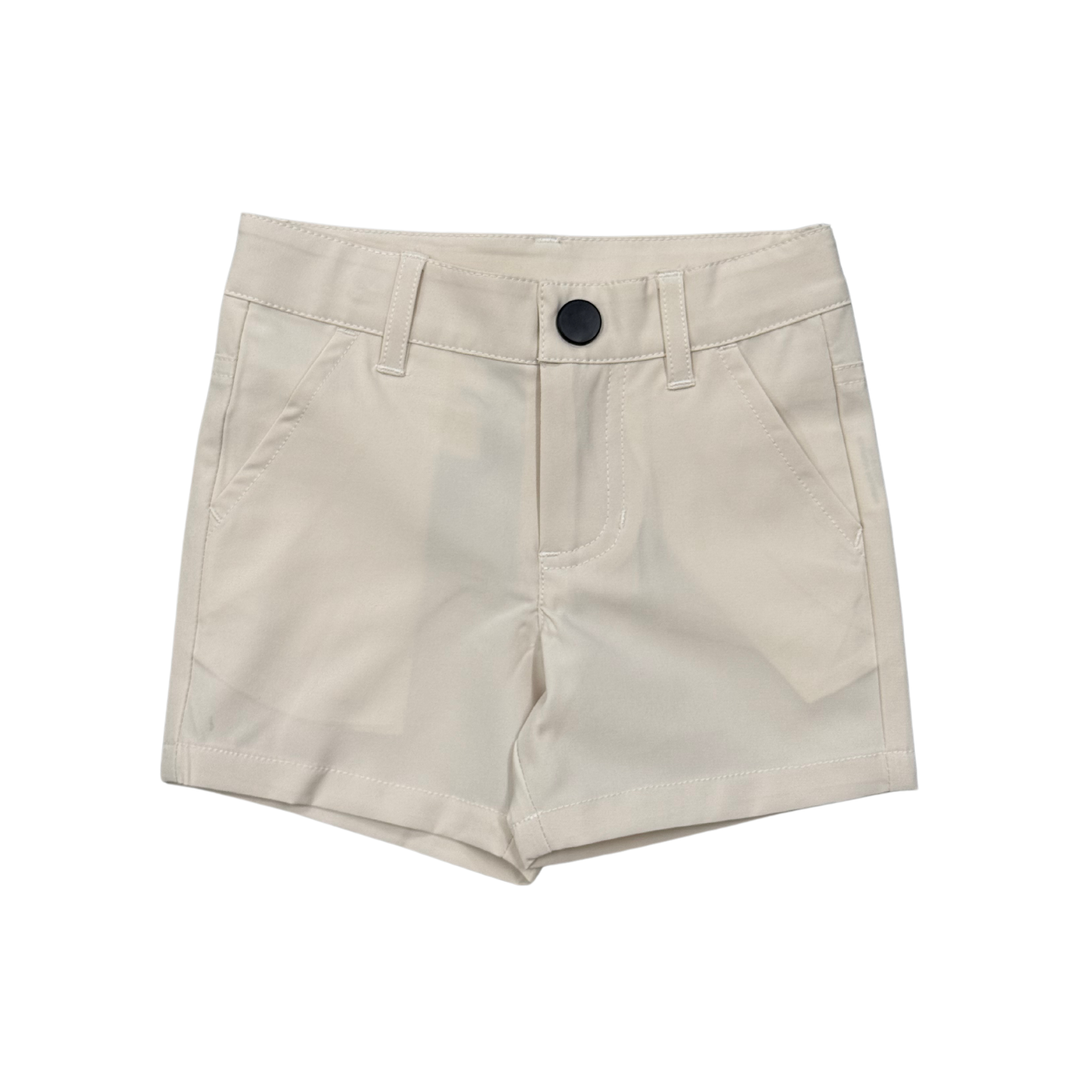 Babysprouts Boy's Dressy Shorts: Khaki