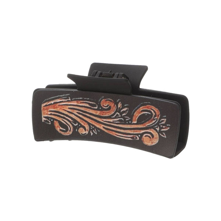 Leather Hair Claw