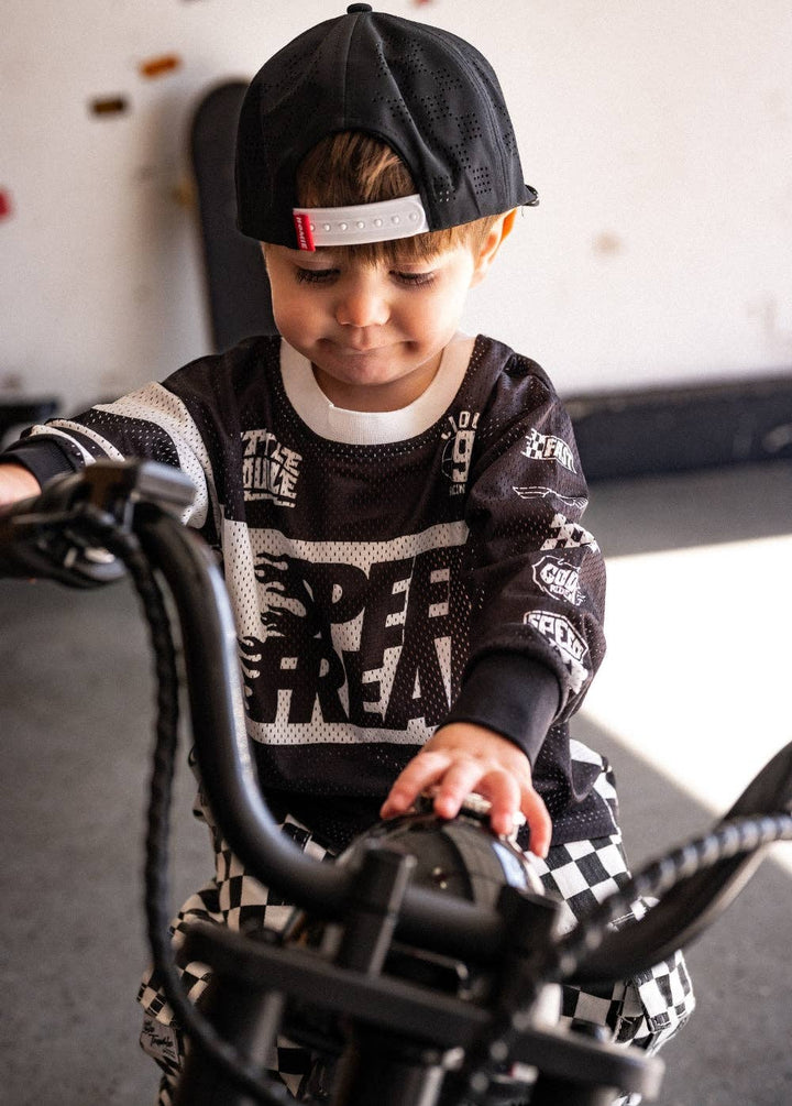 Speed Freaks Jersey Kids Top