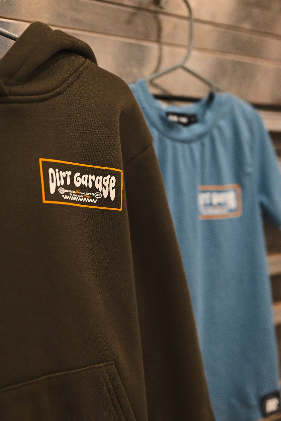 Dirt Garage - Boy's Hoodie