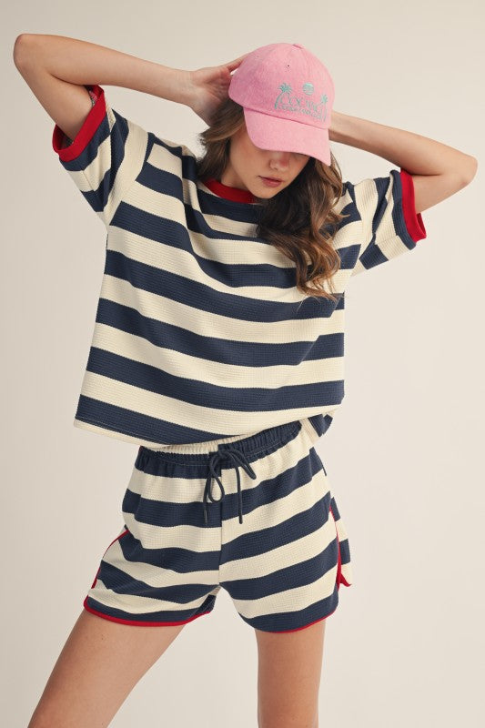 Riviera Breeze Waffle Knit Comfort Set
