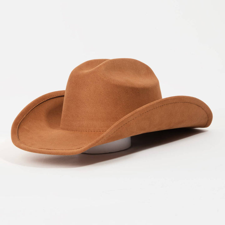 Solid Color Western Cowboy Hat: BL