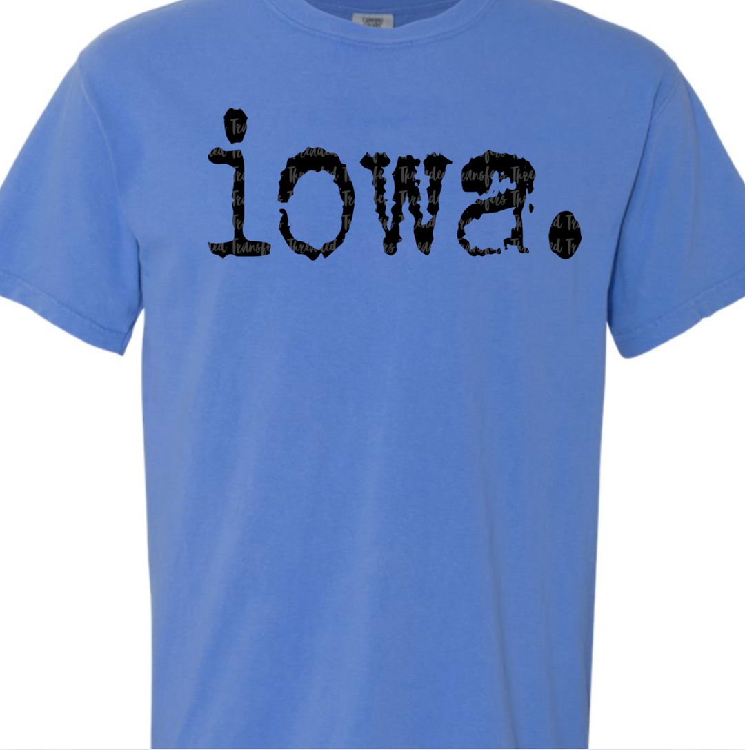 Typography State Design Comfort Color Tee: Espresso / 2-XL
