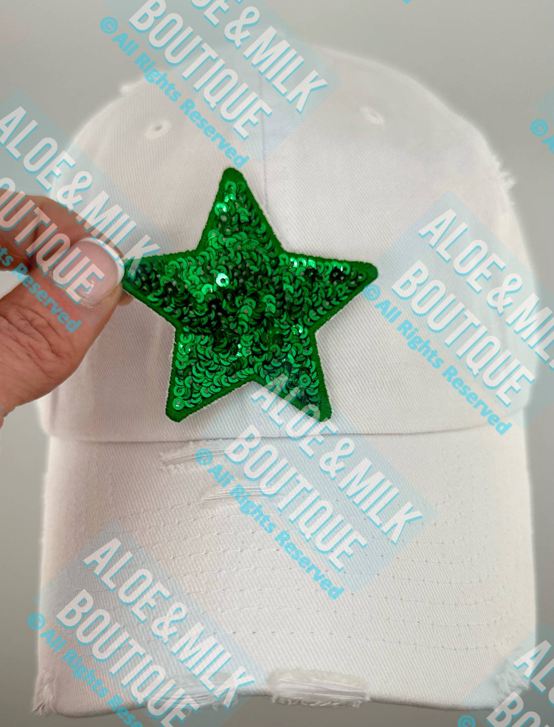 New Sequin Star Small, sequin star patch, cheer patch: Black