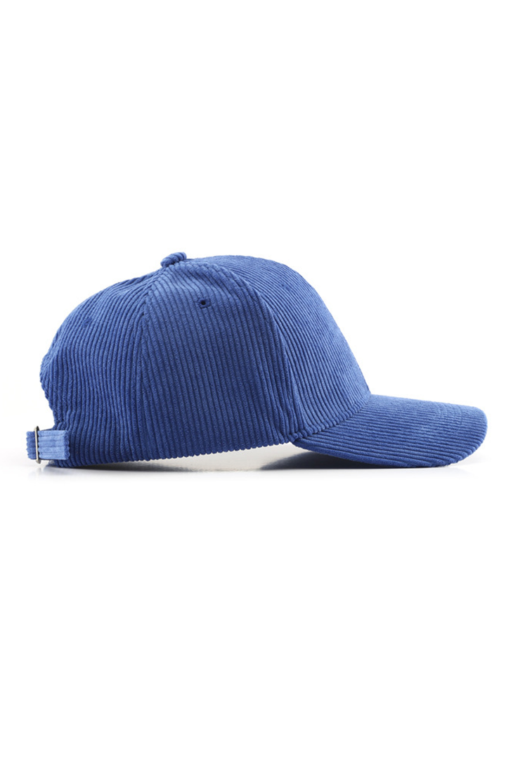 Corduroy Baseball Cap Unisex Winter Warm Outdoor_CWAH0517: YELLOW / (OS) 2