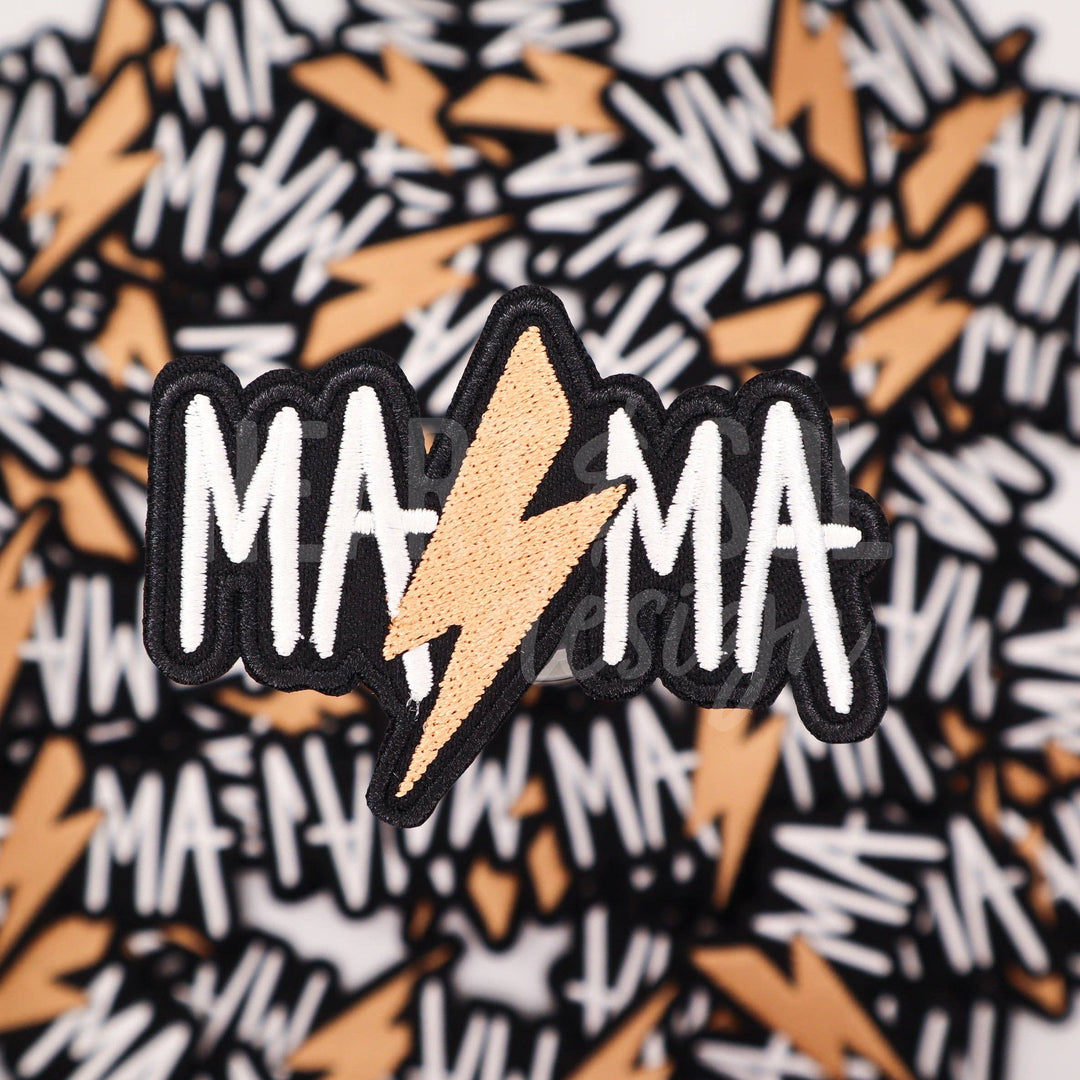MAMA BOLT patch: PINK BOLT