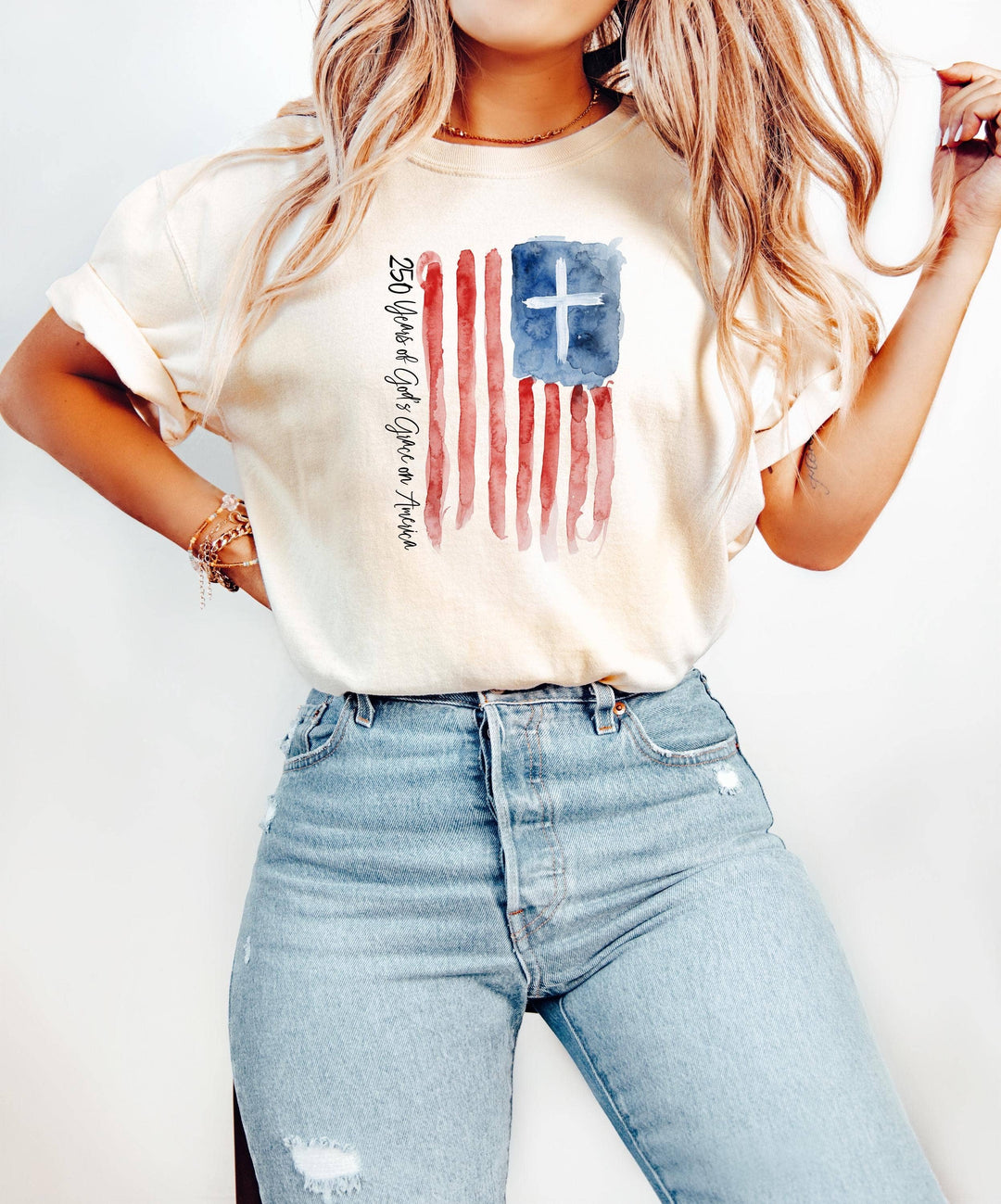 250 Years God's Grace America Shirt