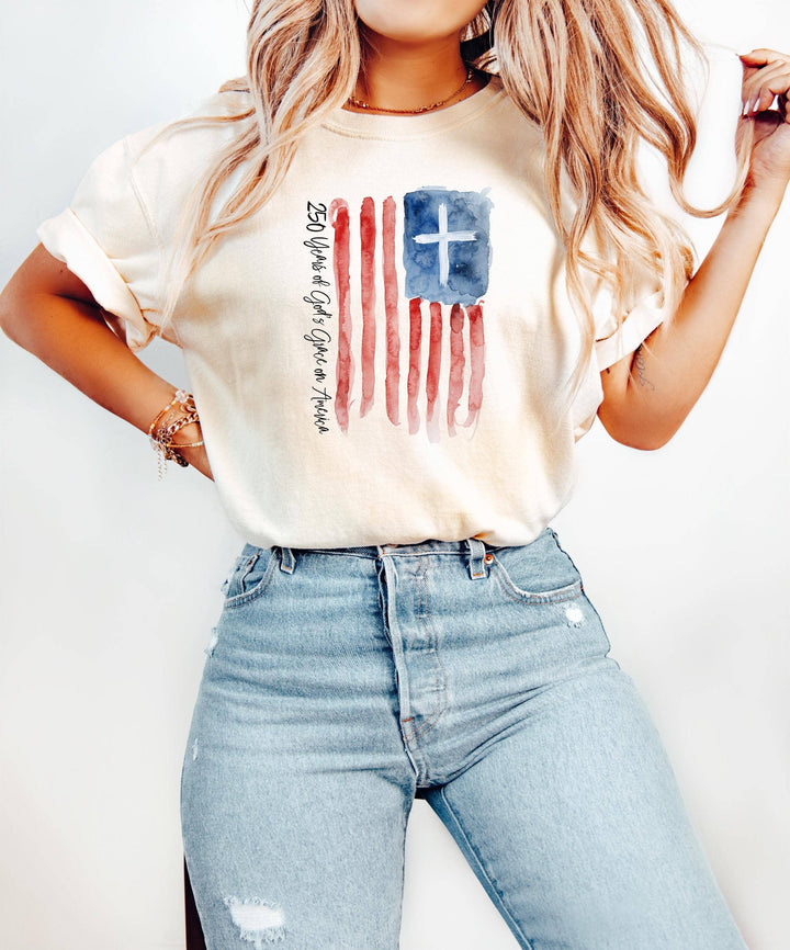 250 Years God's Grace America Shirt