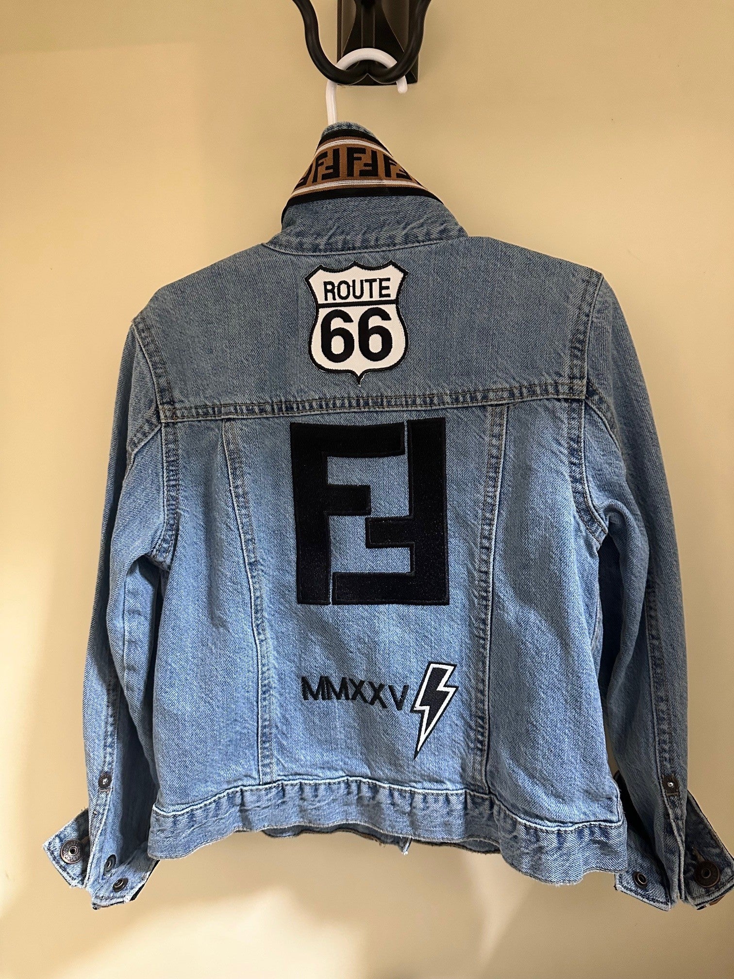 BOUGIE BABES FENDI INSPIRED DENIM