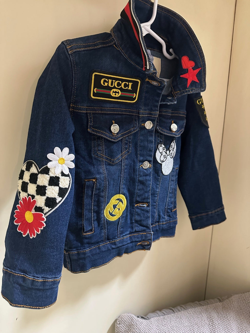 BOUGIE BABES GUCCI INSPIRED CUSTOM DENIM