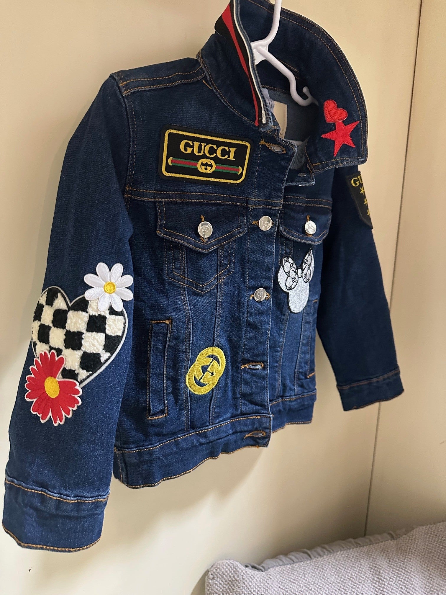 BOUGIE BABES GUCCI INSPIRED CUSTOM DENIM