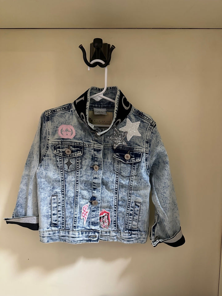 BOUGIE BABES GUCCI INSPIRED CUSTOM DENIM