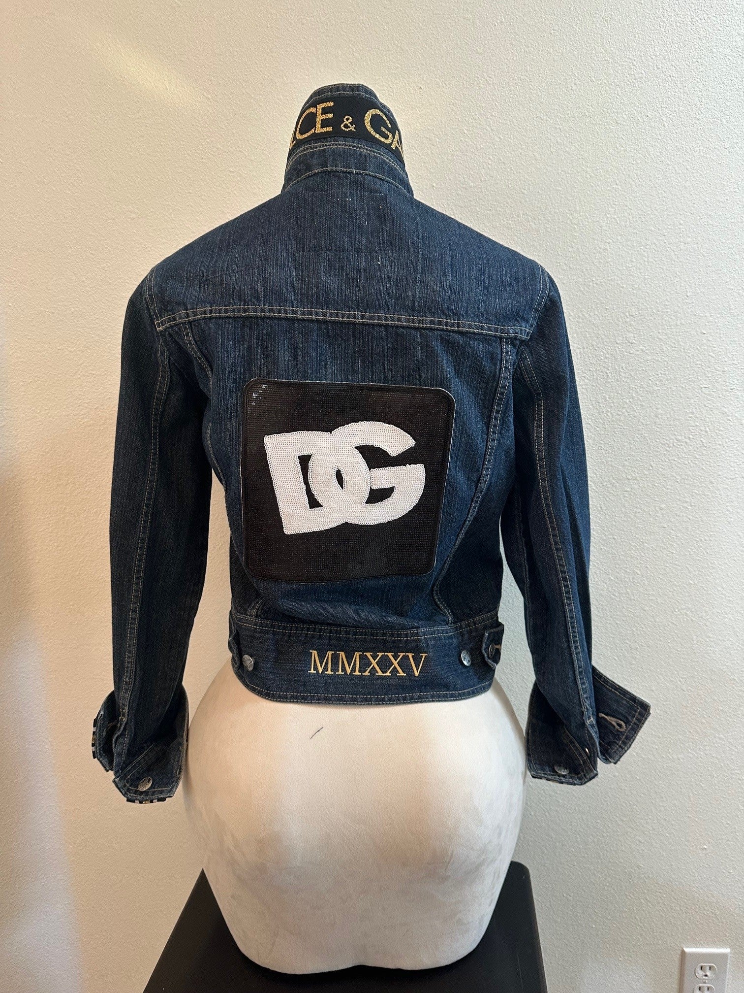 DOLCE GABBANA INSPIRED CUSTON DENIM