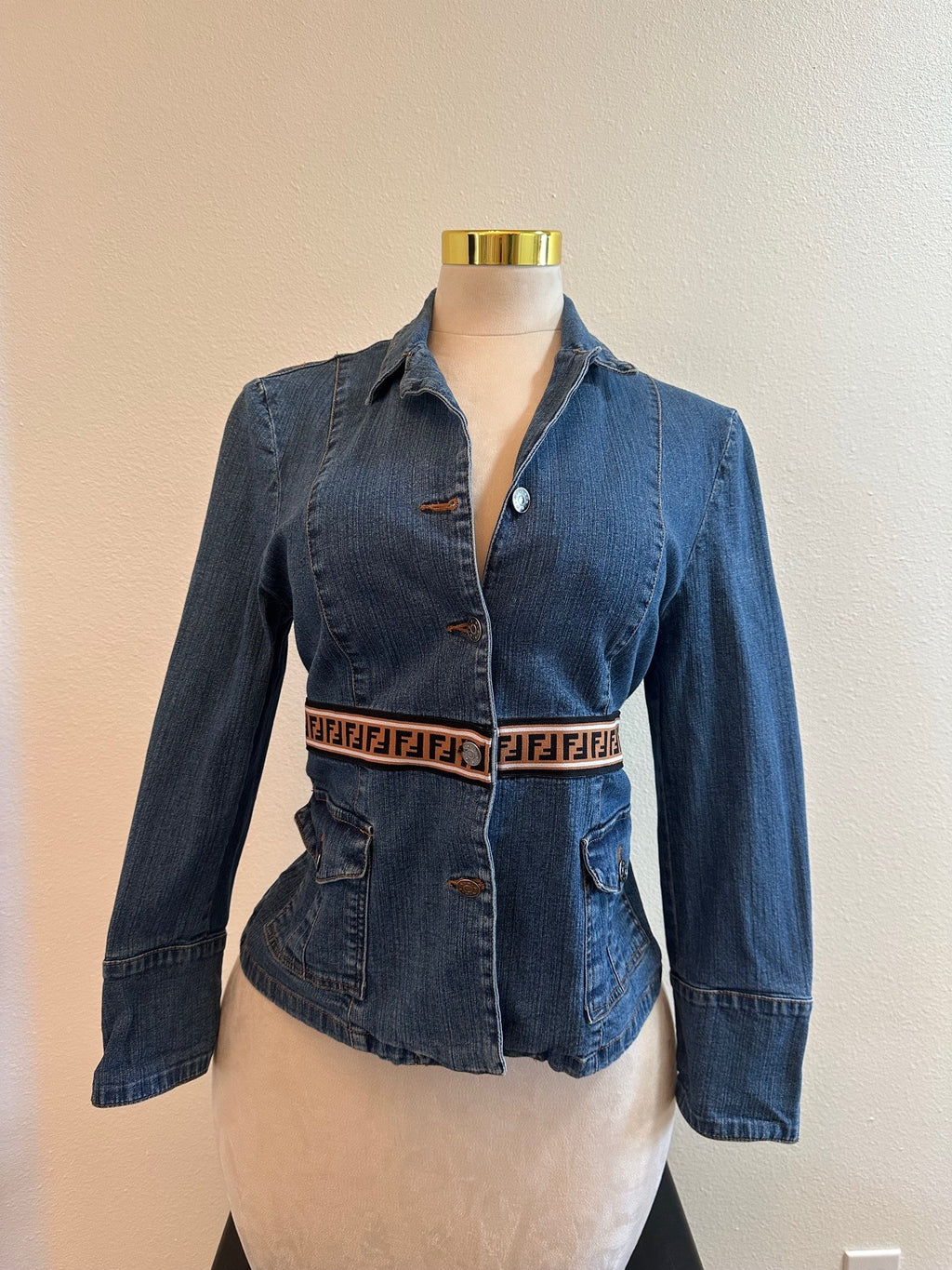 FENDI INSPIRED CUSTOM DENIM