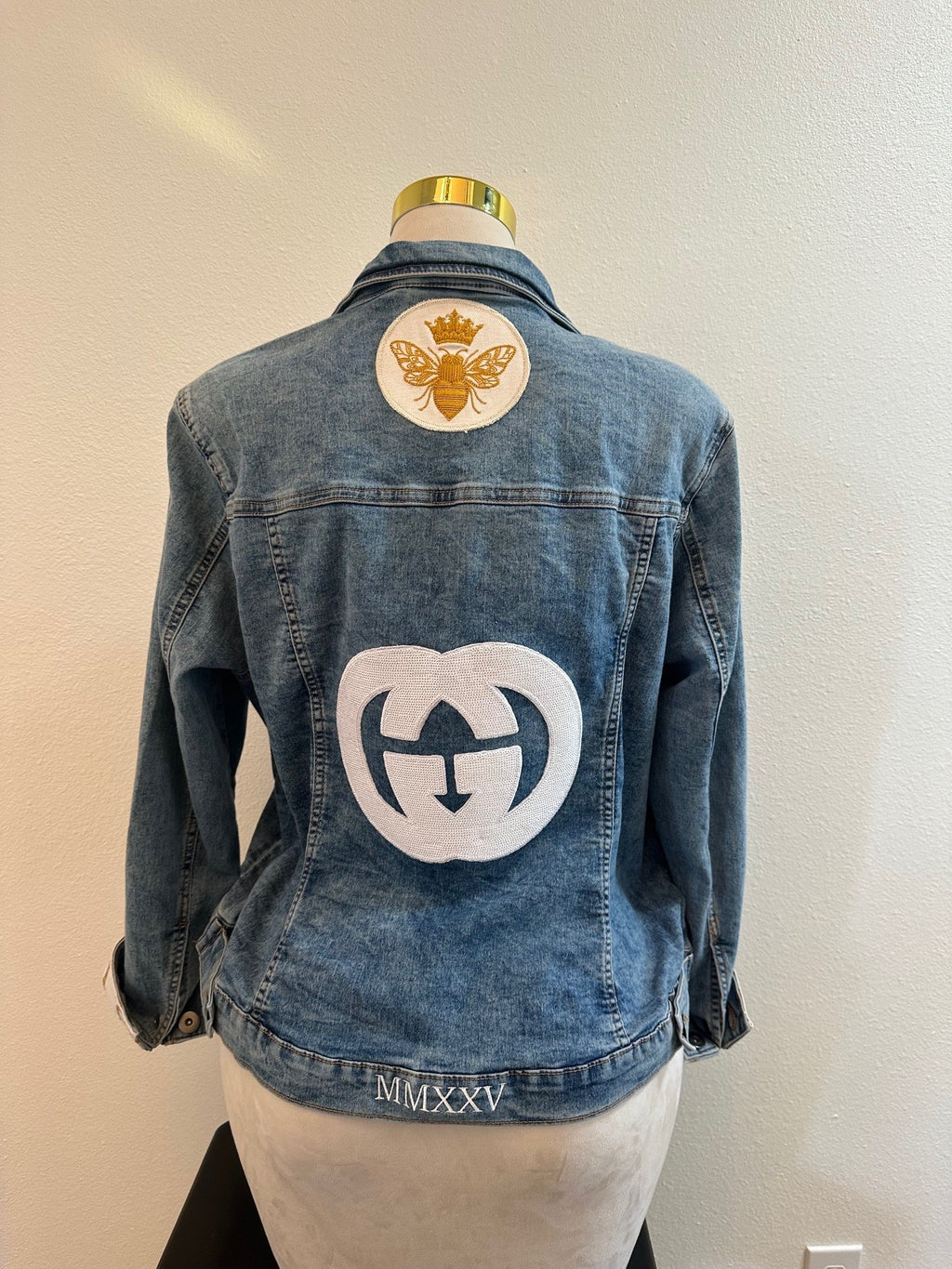 GUCCI INSPIRED CUSTOM DENIM