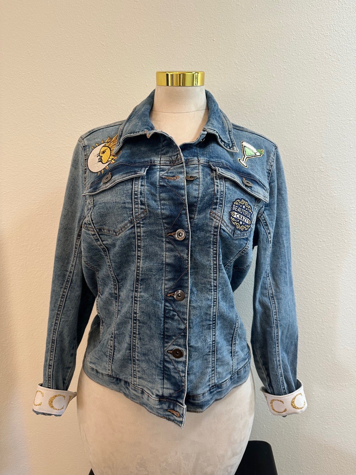 GUCCI INSPIRED CUSTOM DENIM