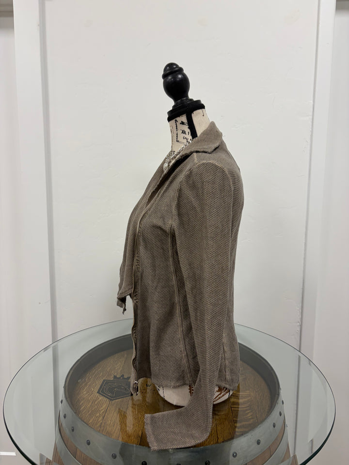 Asymmetrical Top Taupe