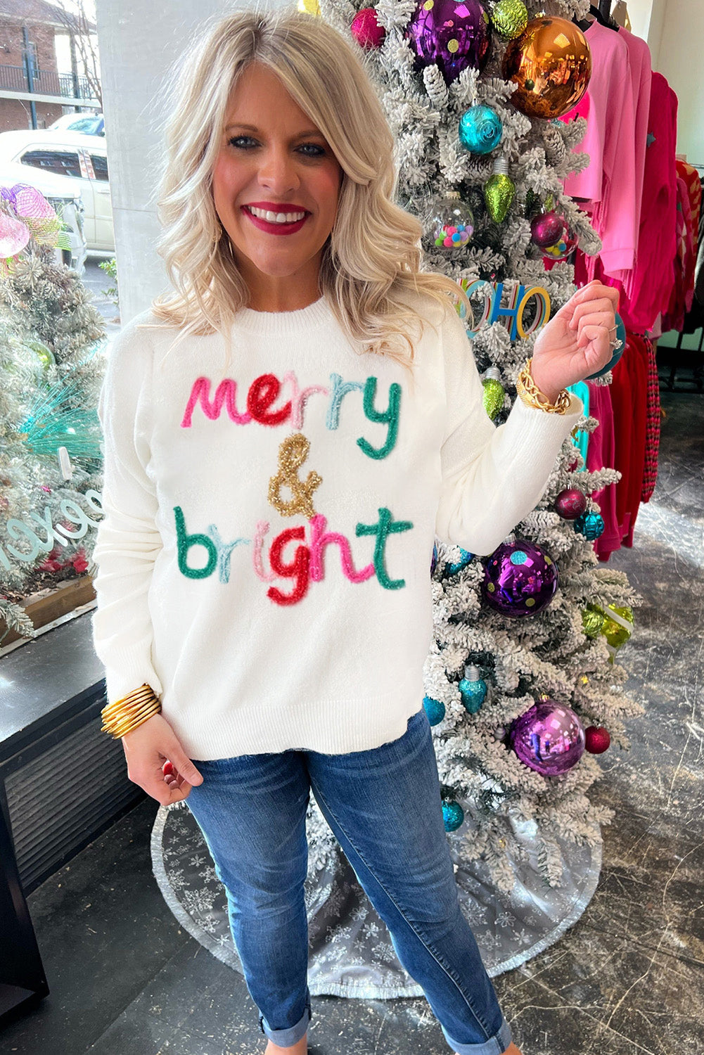 Merry and Bright Sweater