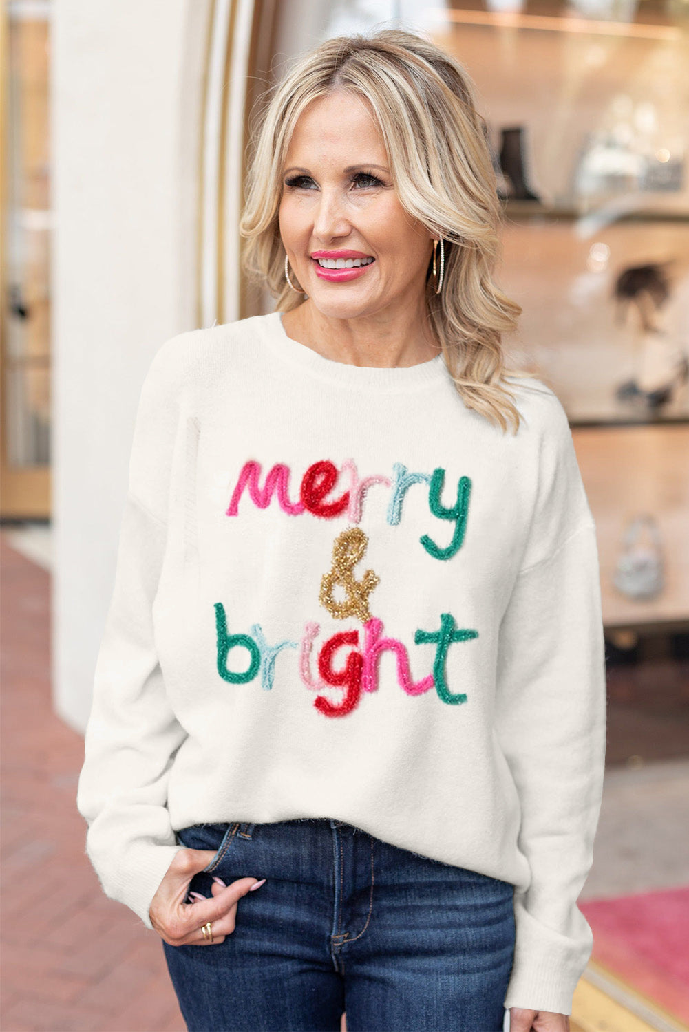 Merry and Bright Sweater