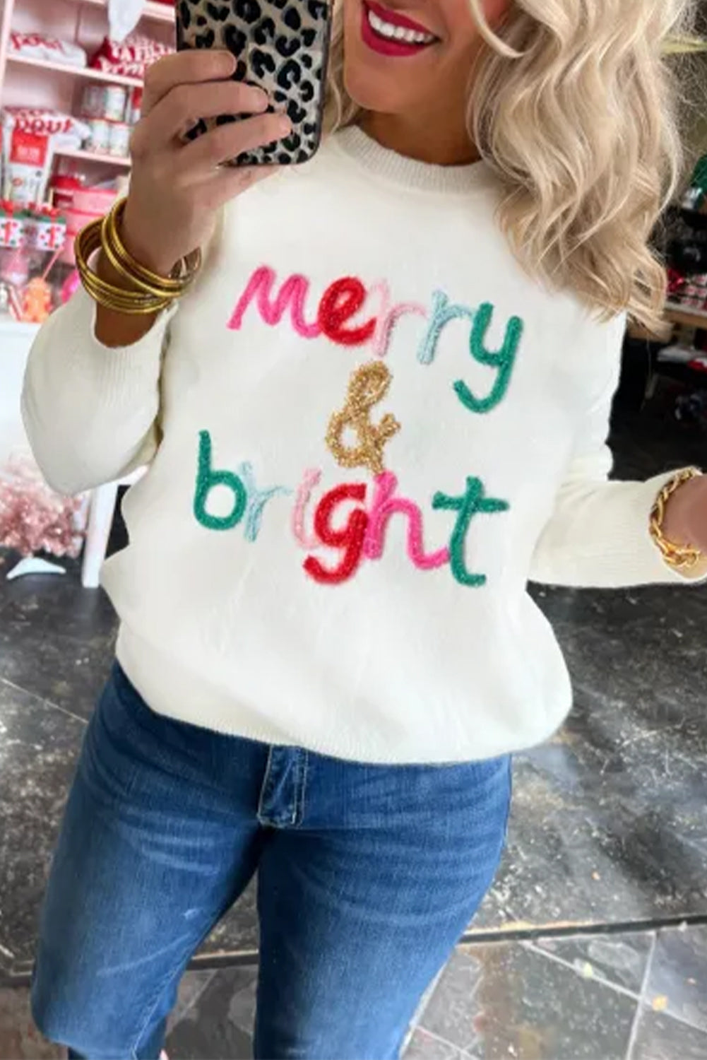 Merry and Bright Sweater