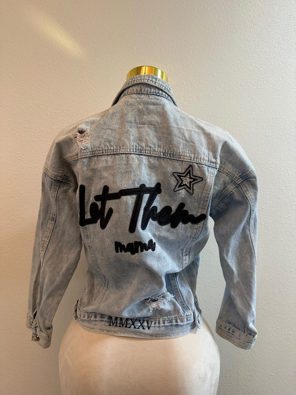 LET THEM CUSTOM DENIM