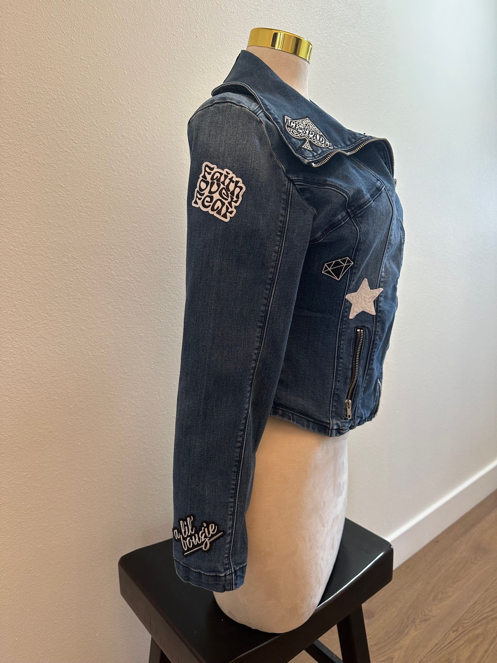 LOUIS VUITTON INSPIRED CUSTOM DENIM
