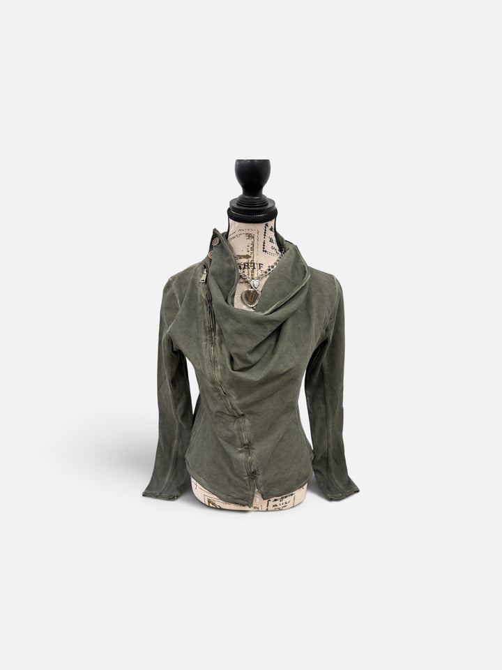 Asymmetrical Top Green