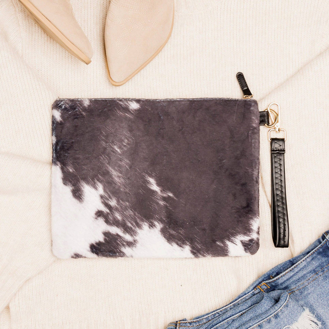 Western Fur Clutch: Brown Cow