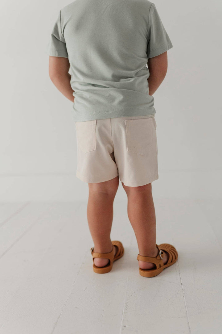 Babysprouts Boy's Dressy Shorts: Khaki