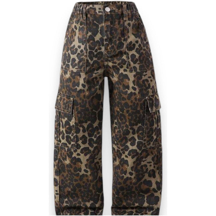 Leopard Cargo Pants: Animal / 8
